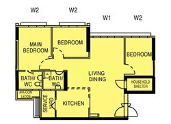 Blk 406B Northshore Residences I (Punggol), HDB 4 Rooms #556331101